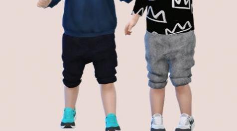 模拟人生4MOD  Semller Nike Ultra for Toddlers 幼儿鞋子