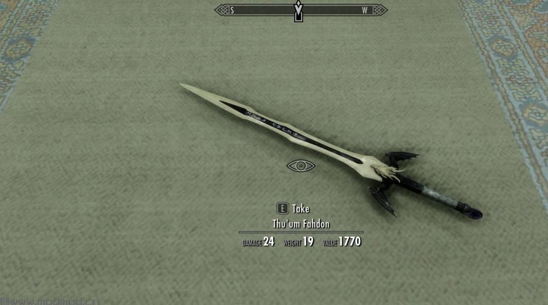 上古卷轴5：重置版MOD Zim沉浸式文物的替代品