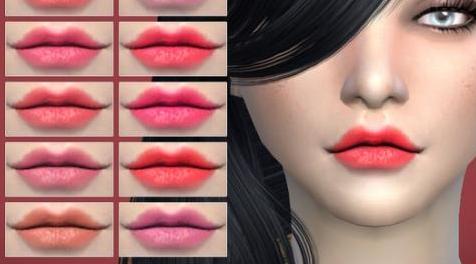 模拟人生4MOD Ultra Matte 女士唇彩