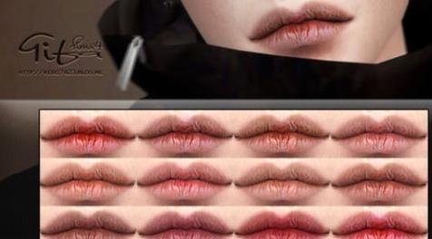 模拟人生4MOD S4_Lip N27_M 男士唇彩