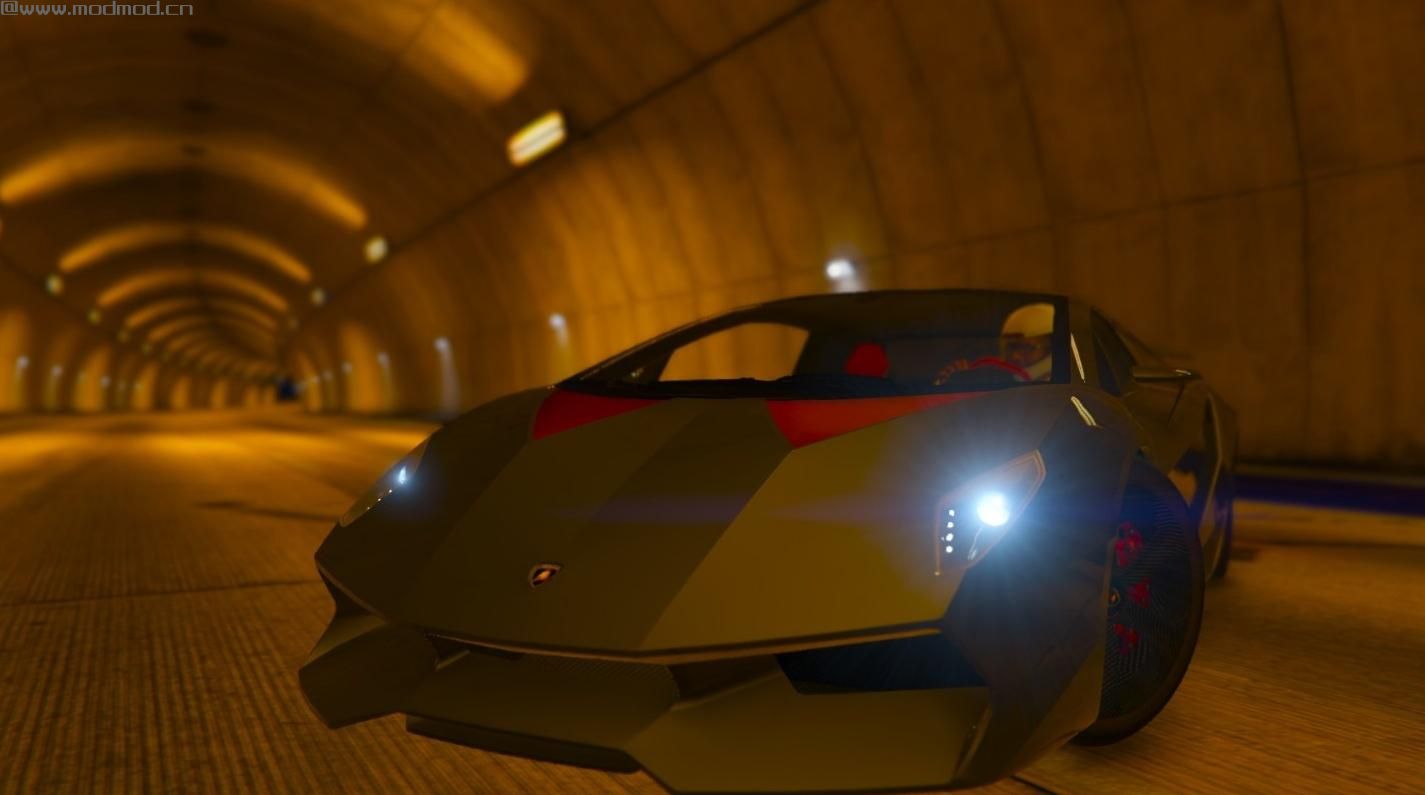 侠盗猎车手5MOD 兰博基尼Sesto Elemento