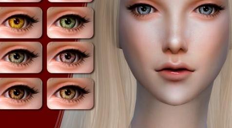 模拟人生4MOD  Bobur Eyecolors 07-眼睛