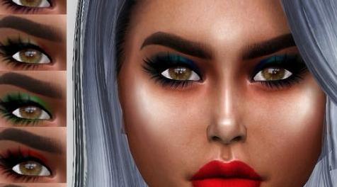 模拟人生4MOD Madam eyeshadow 眼影