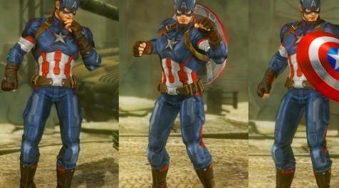 死或生5MOD CAPTAIN AMERICA full import