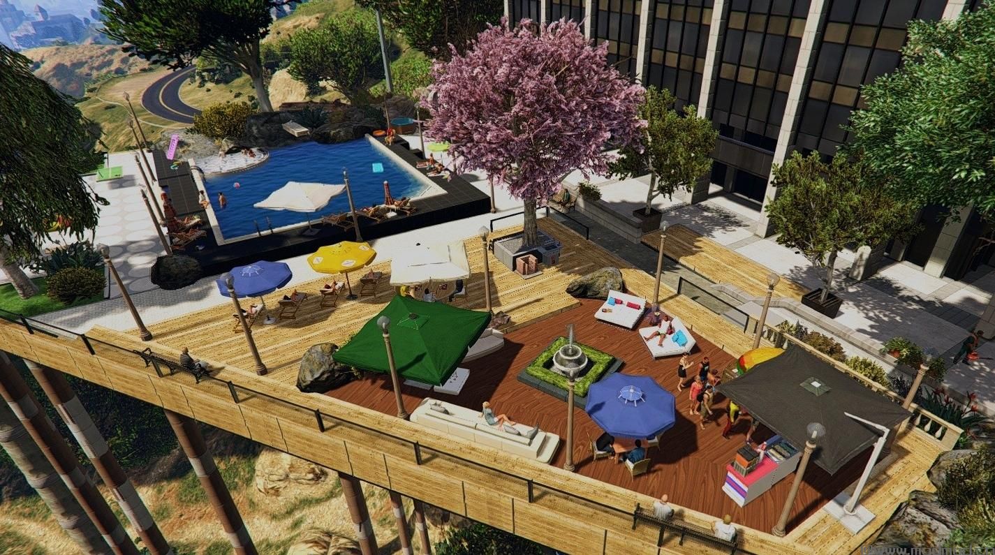 侠盗猎车手5MOD 豪华的Vinewood Tower（Tony Stark灵感）