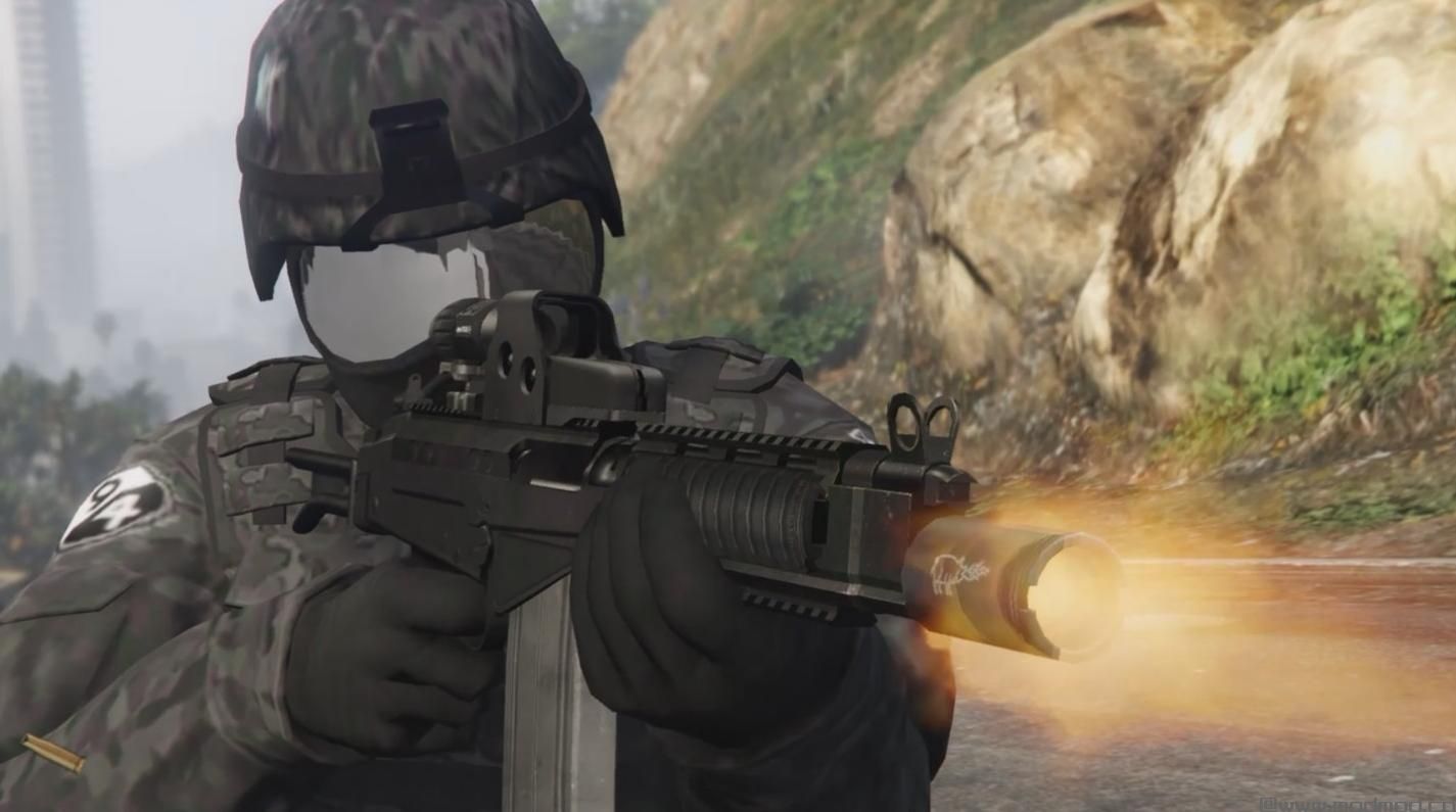 侠盗猎车手5MOD FN FAL DSA
