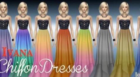 模拟人生4MOD Jomsims连衣裙9