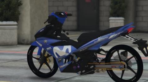 侠盗猎车手5MOD 雅马哈Y15ZR Movistar 2018款