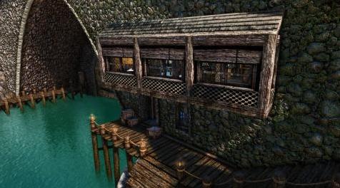 上古卷轴5：重置版MOD Harbourside - Solitude Bridge Home