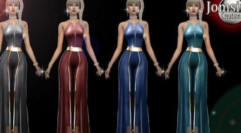模拟人生4MOD Jomsims连衣裙46