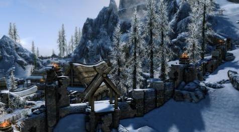 上古卷轴5：重置版MOD Dawnstar SSE版伟大的城市