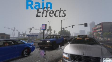 侠盗猎车手5MOD  Rain Effects - Enhancement Script