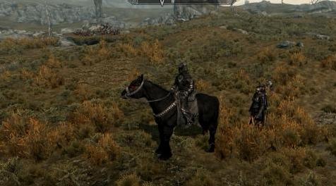 上古卷轴5：重置版MOD 真正的黑色影子马