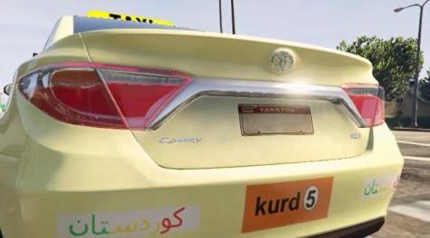 侠盗猎车手5MOD kurdistan出租车