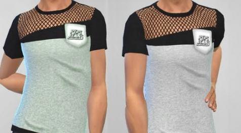 模拟人生4MOD Urban Top 男性上衣