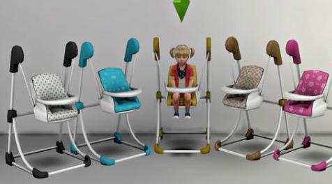 模拟人生4MOD 幼儿反弹椅