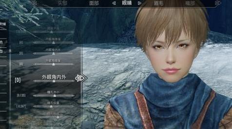 上古卷轴5：天际MOD ECEE捏脸界面(ECE模块增强版)