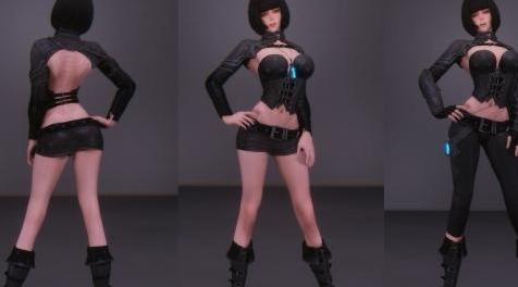 上古卷轴5：天际MOD TERA Rogue Set + Shockys Tumblr Gift