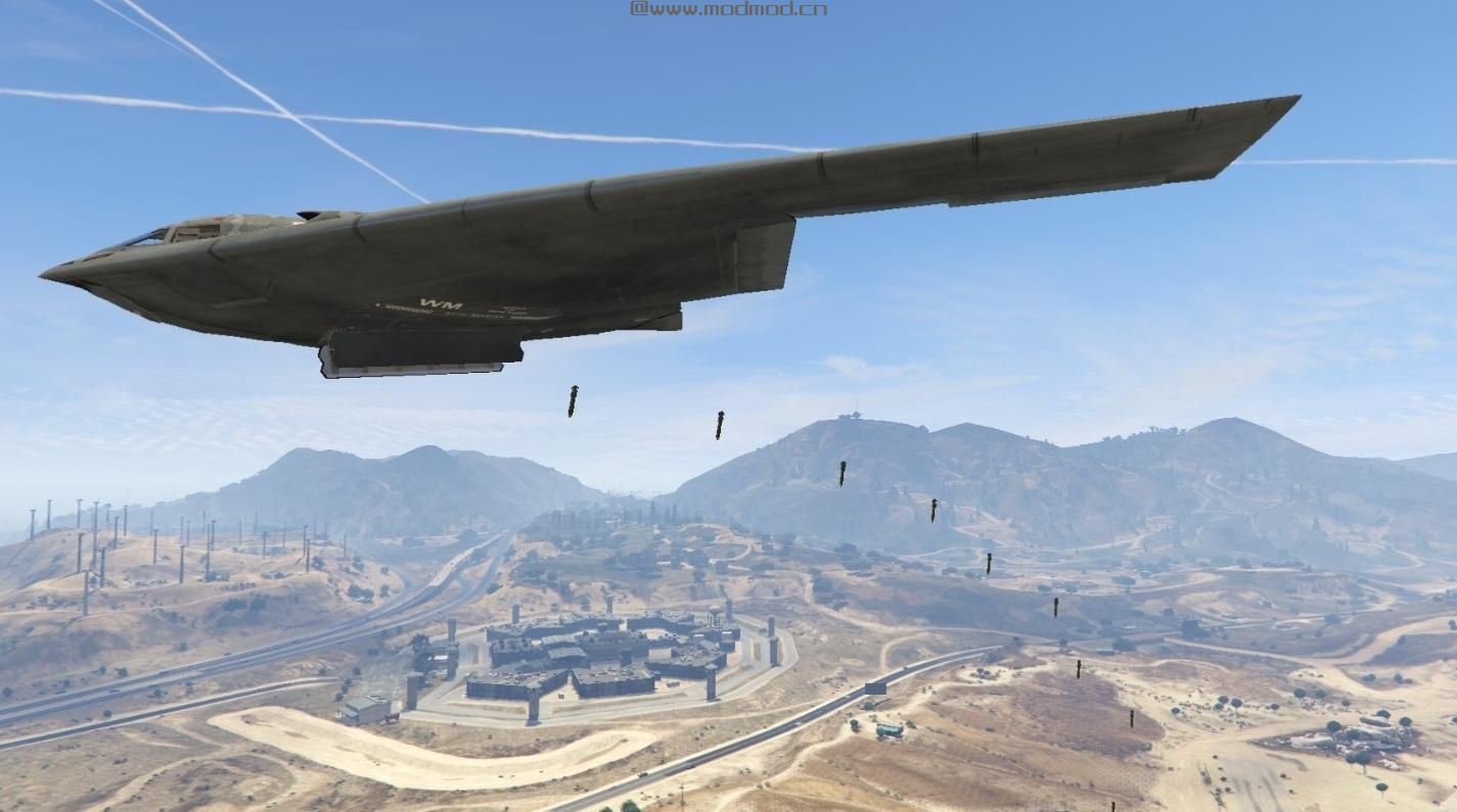 侠盗猎车手5MOD  B-2A Spirit Stealth Bomber