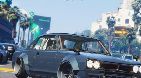 侠盗猎车手5MOD Speedhunters Nissan Skyline 2000GT-R