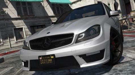 侠盗猎车手5MOD 2013 Mercedes-AMG C63 (W204) Facelift 超跑