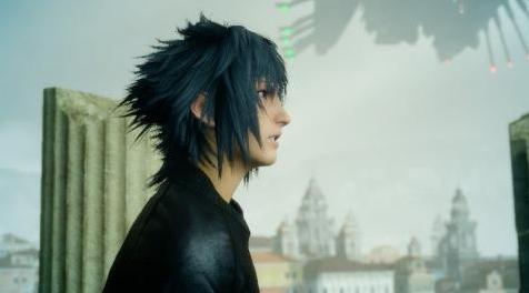 最终幻想15MOD Noctis (Black Casual Outfit) - Lunafreya