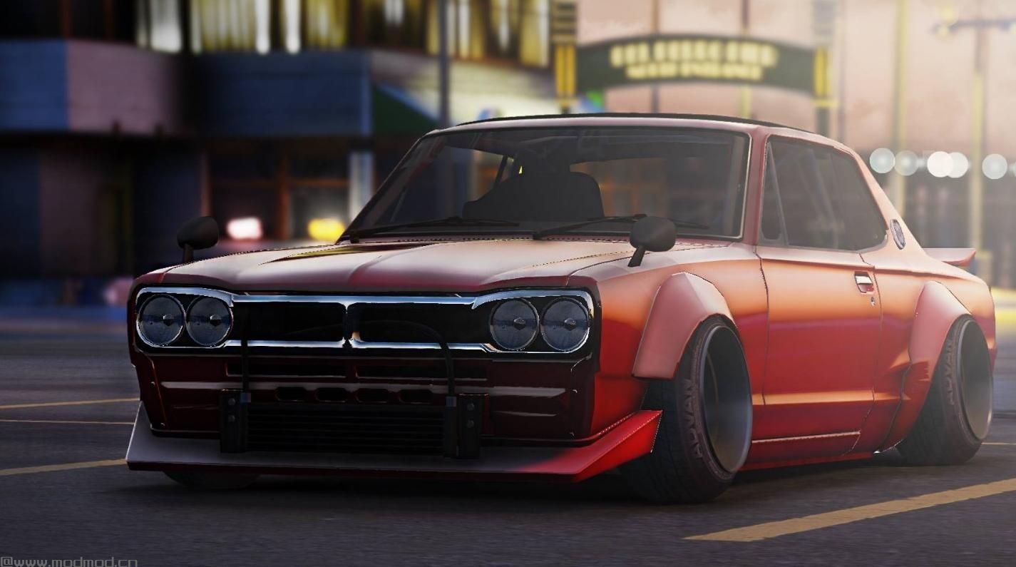 侠盗猎车手5MOD Speedhunters Nissan Skyline 2000GT-R