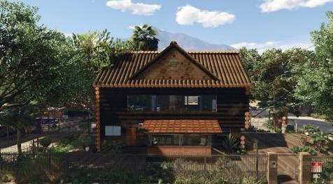 侠盗猎车手5MOD  Trevor&rsquo;s Log House