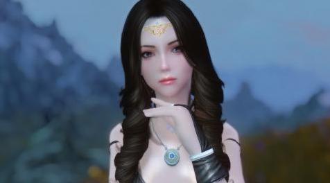 上古卷轴5：天际MOD UNPB美白汗湿皮肤（根据COS皮肤）