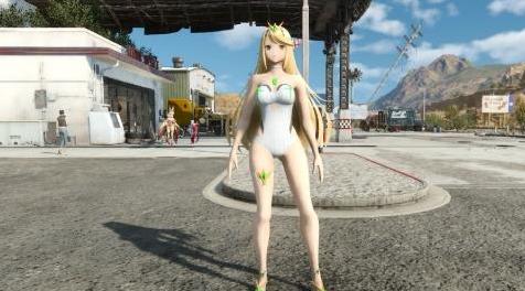 最终幻想15MOD Mythra - XC2 (Radiant Beach Mythra)