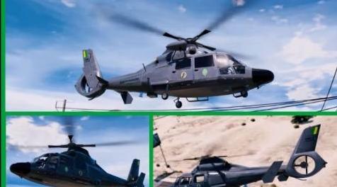 侠盗猎车手5MOD HM-1潘特拉战斗机