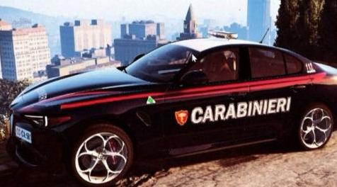 侠盗猎车手5MOD Alfa Romeo Giulia Carabinieri