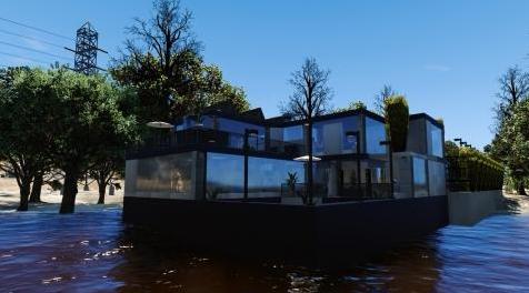 侠盗猎车手5MOD  Huge villa - Ultra detailed