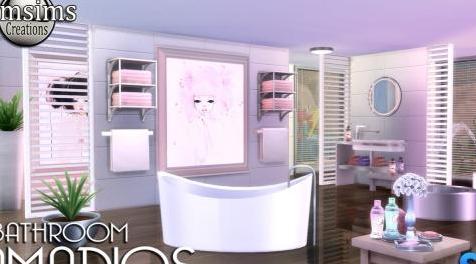 模拟人生4MOD JOMSIMS AMADIOS 豪华浴室一套