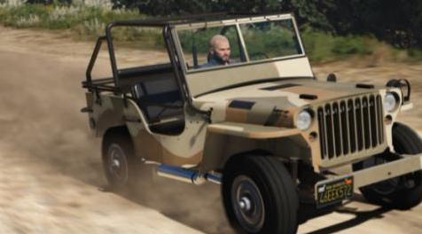 侠盗猎车手5MOD Jeep Willys MB
