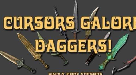 上古卷轴5：重置版MOD Cursors Galore - 匕首