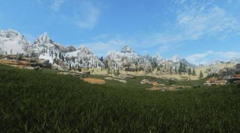 上古卷轴5：重置版MOD 草地-更多的颜色2