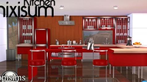 模拟人生4MOD JOMSIMS 厨房装饰一套