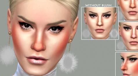 模拟人生4MOD Blush N1 腮红