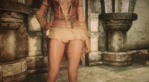 上古卷轴5：天际MOD  Outfits-UNPB BBP-SSE -VES（巫师2）服装 v1.1