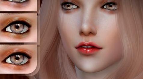 模拟人生4MOD Bobur Eyeshadow 18-眼影