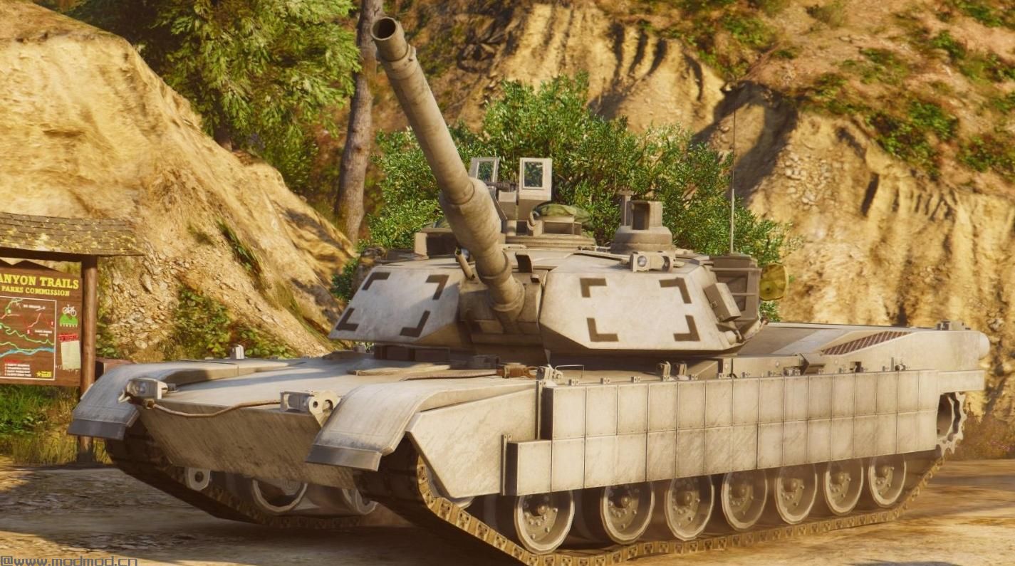 侠盗猎车手5MOD  M1A2 Abrams