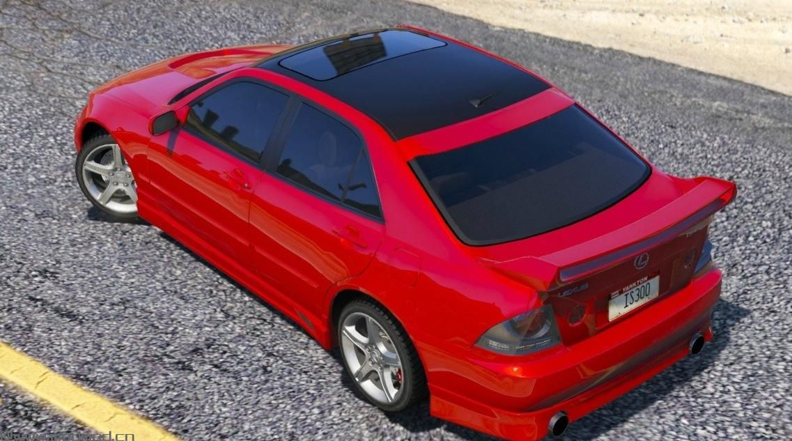 侠盗猎车手5MOD  Lexus IS300