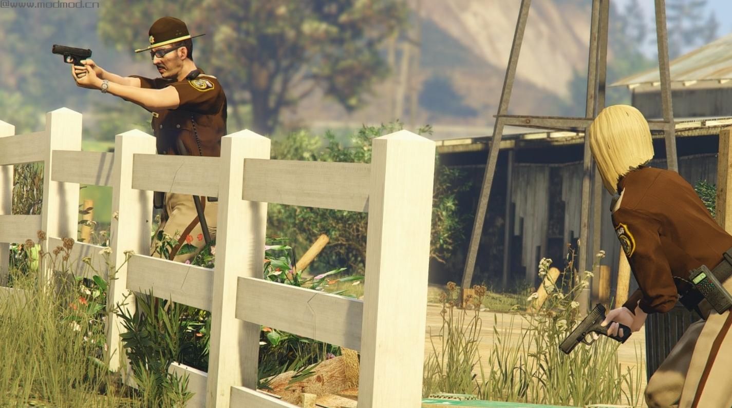 侠盗猎车手5MOD  Revised Sheriff&rsquo;s Deputies