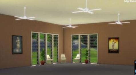 模拟人生4MOD 风扇灯