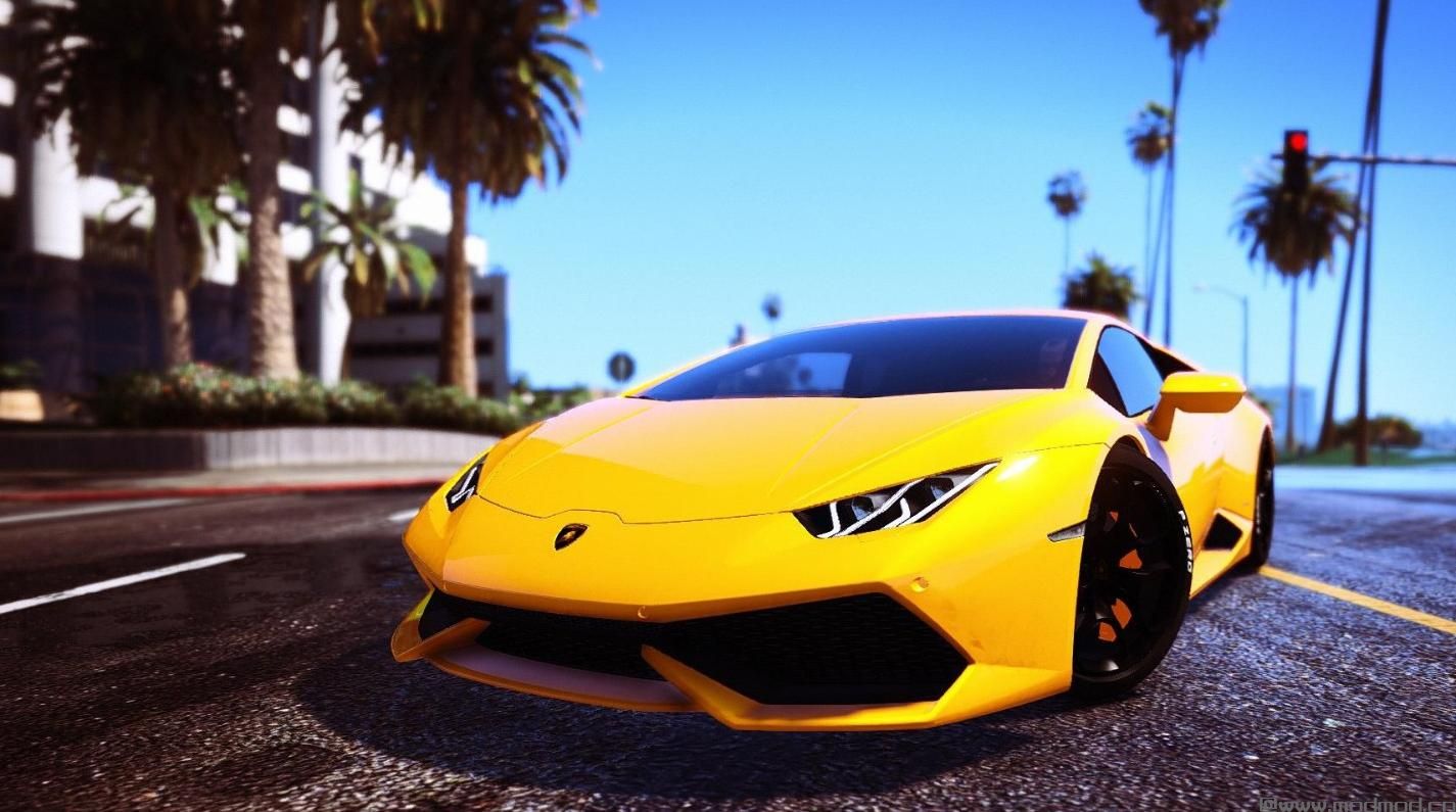 侠盗猎车手5MOD 兰博基尼Huracan 2015