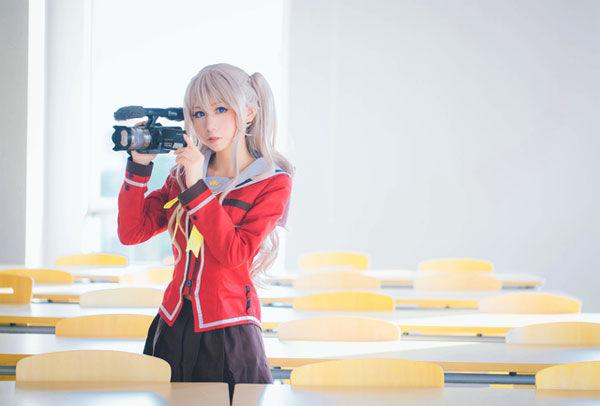 《Charlotte》友利奈绪神还原Cos,cosplay,二次元