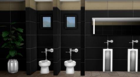 模拟人生4MOD IDBD BW 学校厕所