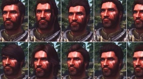 上古卷轴5：天际MOD Skyrim美化类：男女20个新发型（汉化）