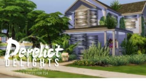模拟人生4MOD PC-TS4-DerelictDelights=家具建材